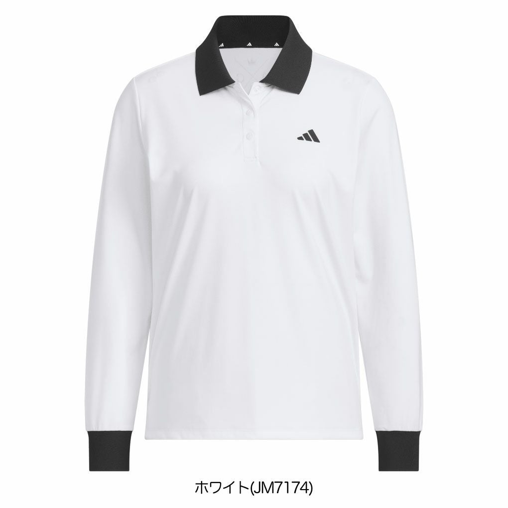 アディダス長袖ポロシャツJWJ98レディースゴルフウェアゴルフ2025秋冬モデルadidas日本正規品