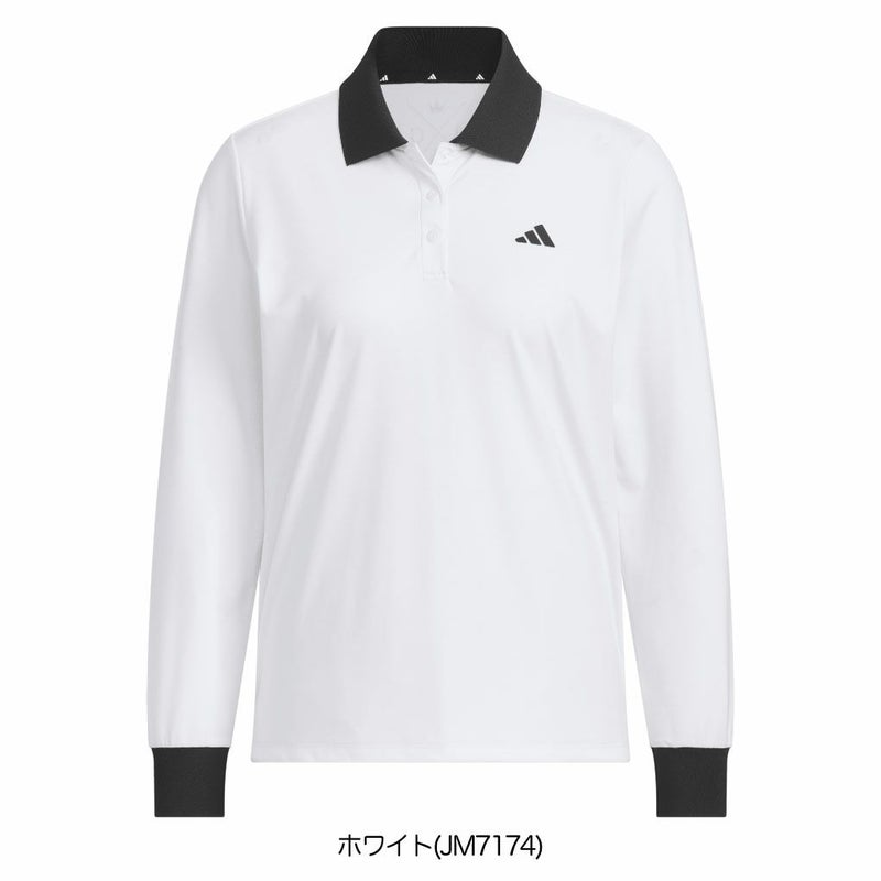 アディダス長袖ポロシャツJWJ98レディースゴルフウェアゴルフ2025秋冬モデルadidas日本正規品