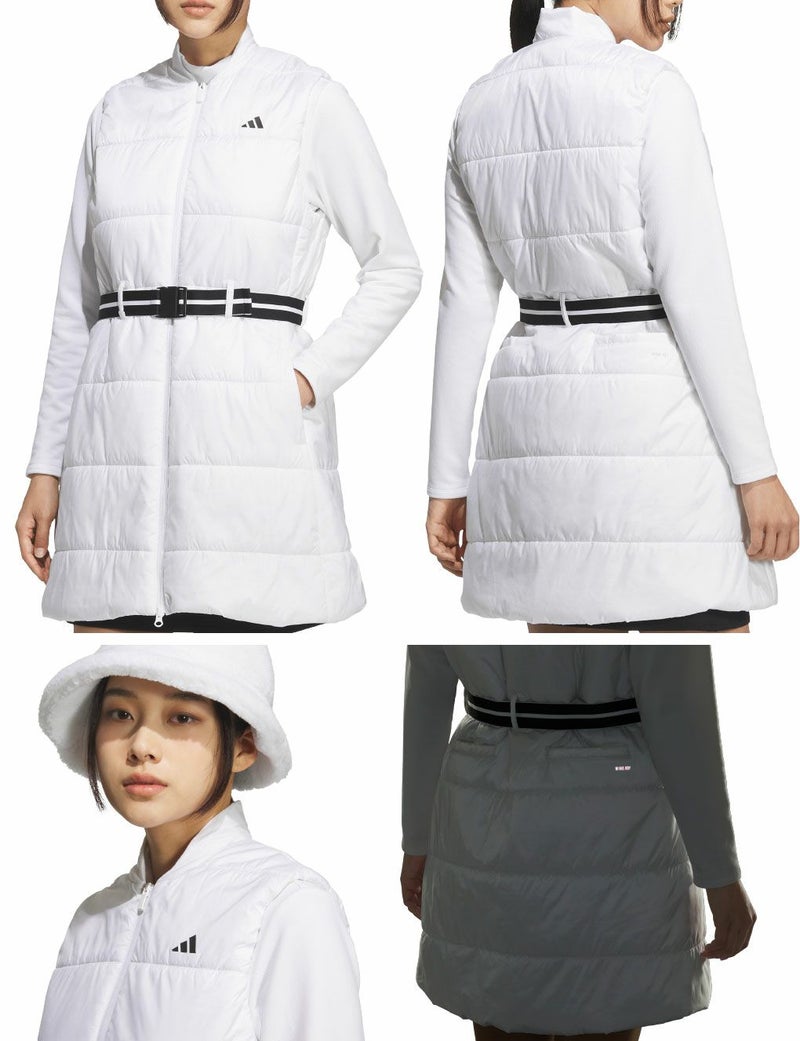 アディダスロングベストJWK17レディースゴルフウェアゴルフ2025秋冬モデルadidas日本正規品