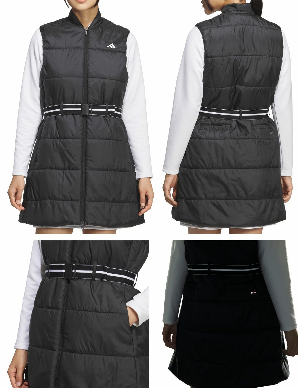 アディダスロングベストJWK17レディースゴルフウェアゴルフ2025秋冬モデルadidas日本正規品