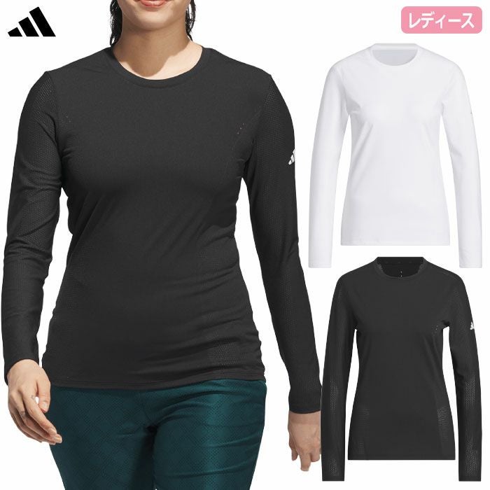 アディダスベースレイヤー長袖シャツRG614レディースゴルフウェアゴルフ2025秋冬モデルadidas日本正規品