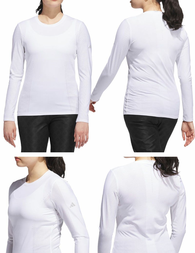 アディダスベースレイヤー長袖シャツRG614レディースゴルフウェアゴルフ2025秋冬モデルadidas日本正規品