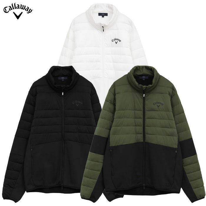キャロウェイ中綿＆裏起毛スムーススウェットC25217106メンズゴルフウェア2025秋冬モデルCallaway日本正規品