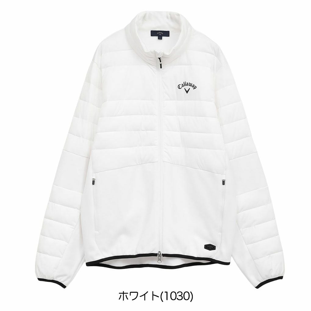 キャロウェイ中綿＆裏起毛スムーススウェットC25217106メンズゴルフウェア2025秋冬モデルCallaway日本正規品