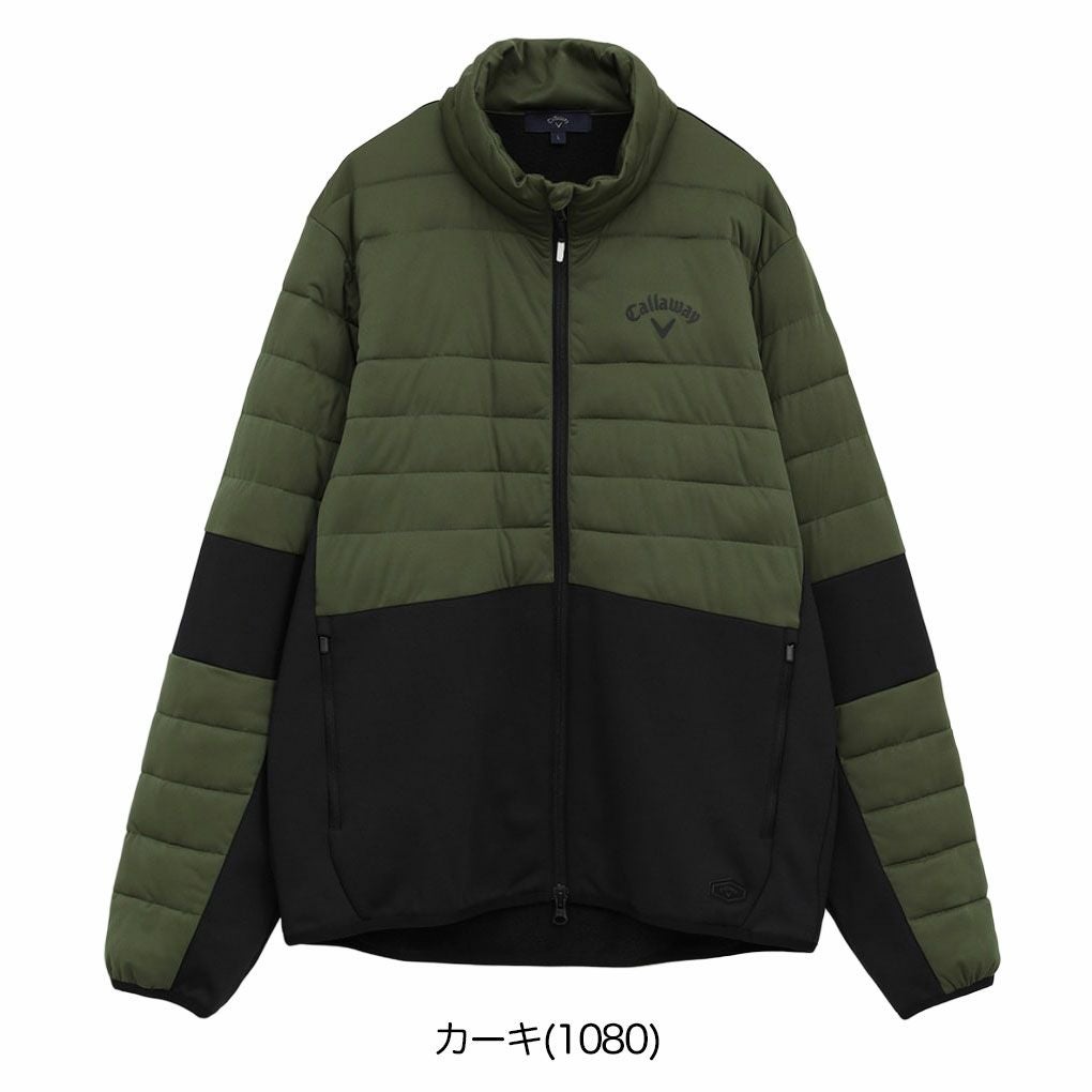 キャロウェイ中綿＆裏起毛スムーススウェットC25217106メンズゴルフウェア2025秋冬モデルCallaway日本正規品
