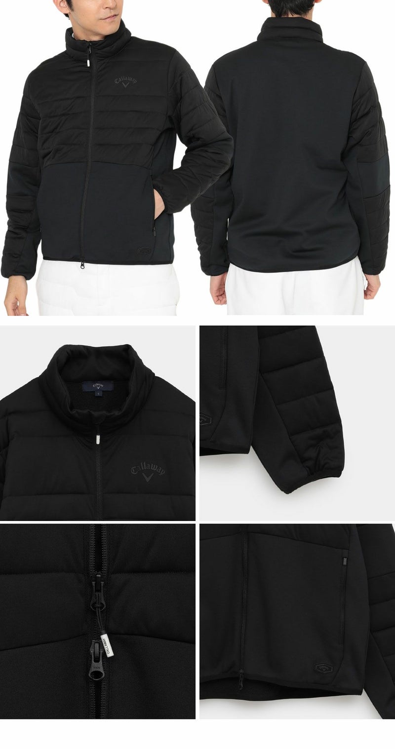 キャロウェイ中綿＆裏起毛スムーススウェットC25217106メンズゴルフウェア2025秋冬モデルCallaway日本正規品