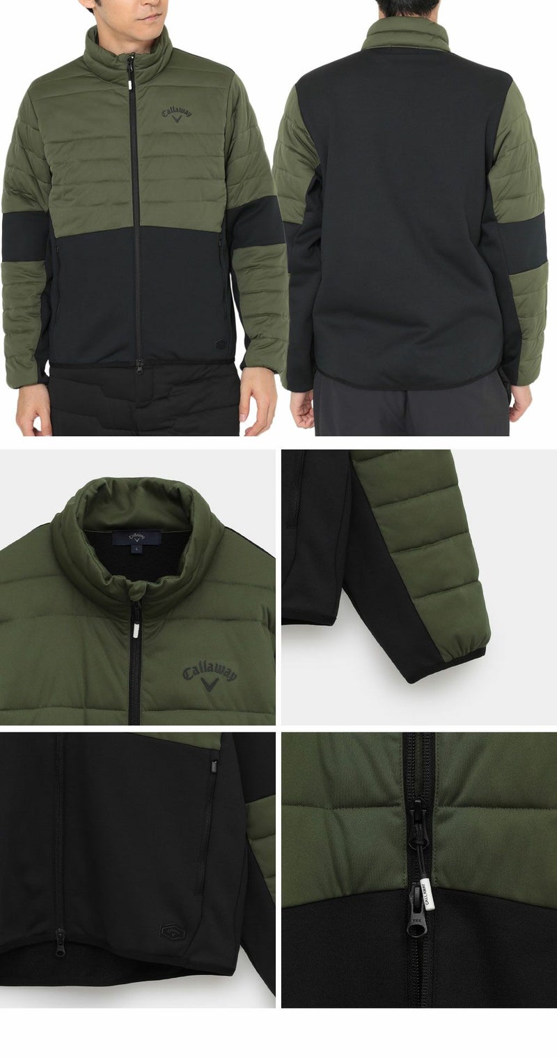 キャロウェイ中綿＆裏起毛スムーススウェットC25217106メンズゴルフウェア2025秋冬モデルCallaway日本正規品