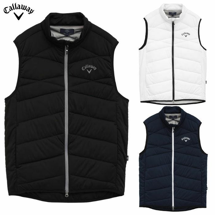 キャロウェイ中綿ベストC25216103C25216104メンズゴルフウェア2025秋冬モデルCallaway日本正規品