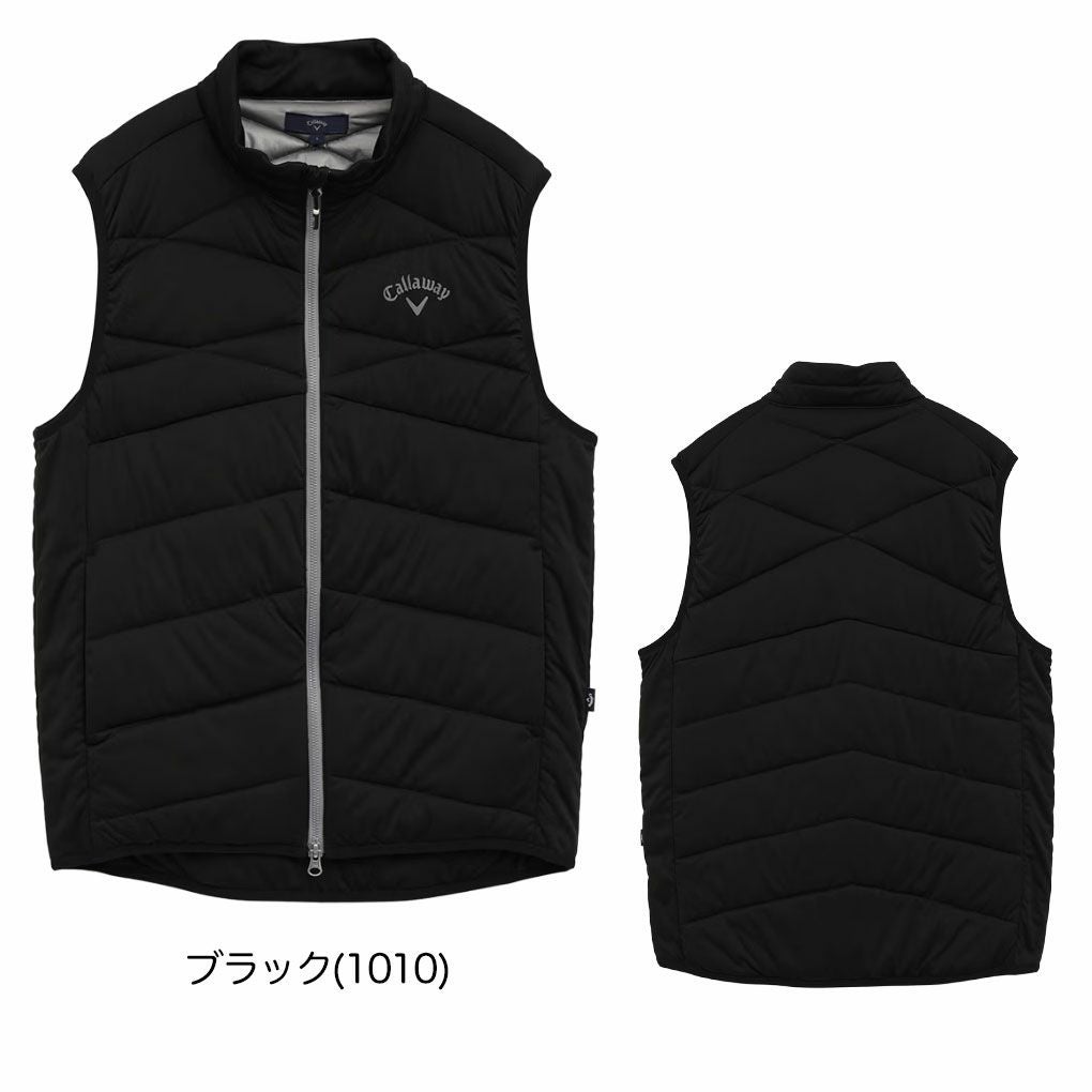 キャロウェイ中綿ベストC25216103C25216104メンズゴルフウェア2025秋冬モデルCallaway日本正規品