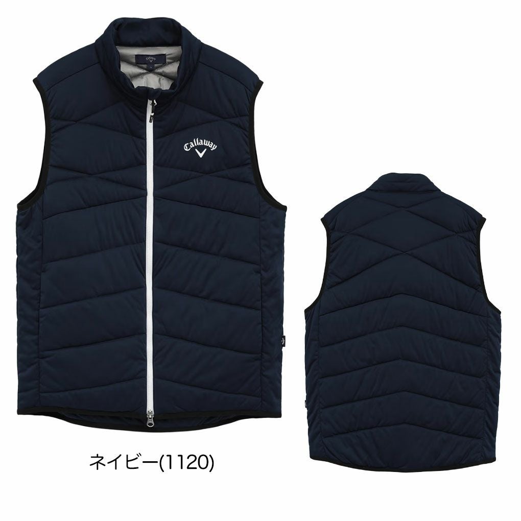 キャロウェイ中綿ベストC25216103C25216104メンズゴルフウェア2025秋冬モデルCallaway日本正規品