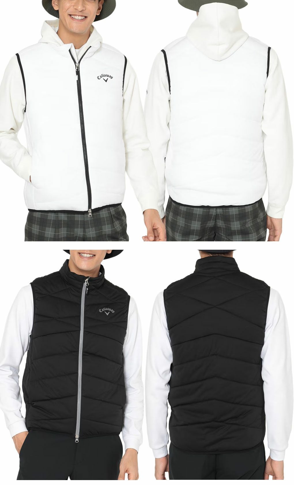 キャロウェイ中綿ベストC25216103C25216104メンズゴルフウェア2025秋冬モデルCallaway日本正規品