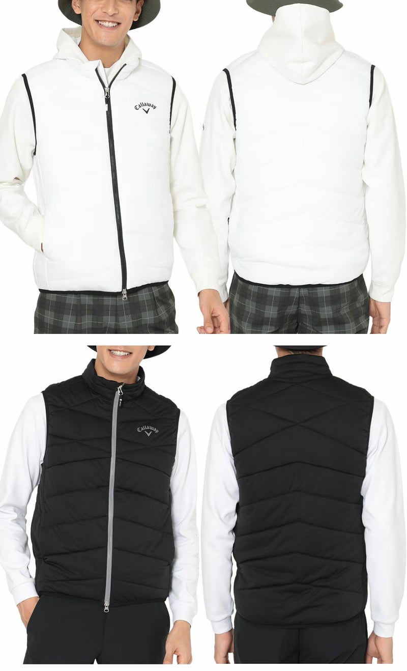 キャロウェイ中綿ベストC25216103C25216104メンズゴルフウェア2025秋冬モデルCallaway日本正規品