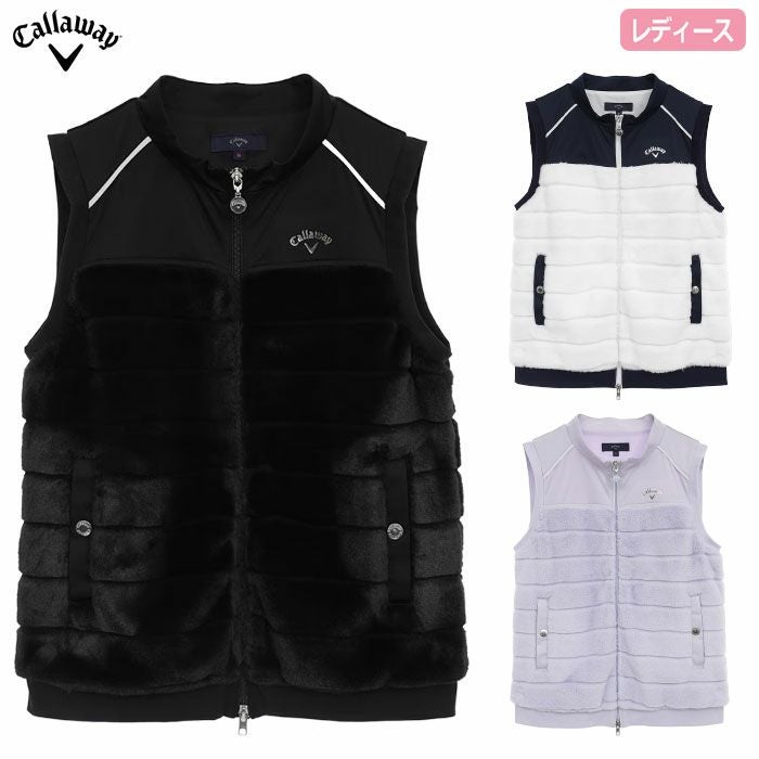 キャロウェイファーベストC25216201レディースゴルフウェア2025秋冬モデルCallaway日本正規品