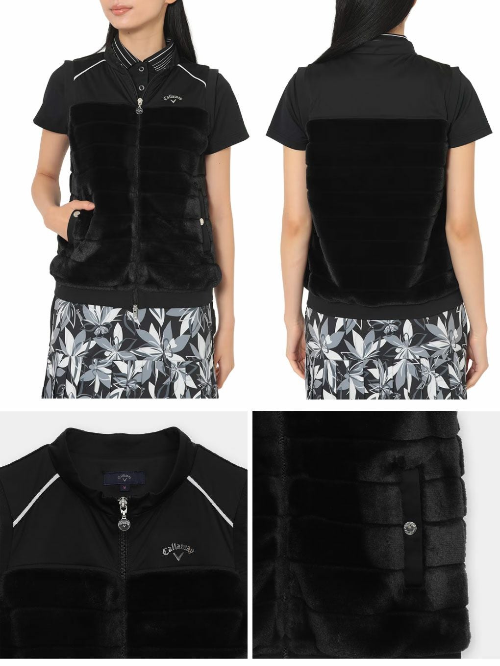 キャロウェイファーベストC25216201レディースゴルフウェア2025秋冬モデルCallaway日本正規品