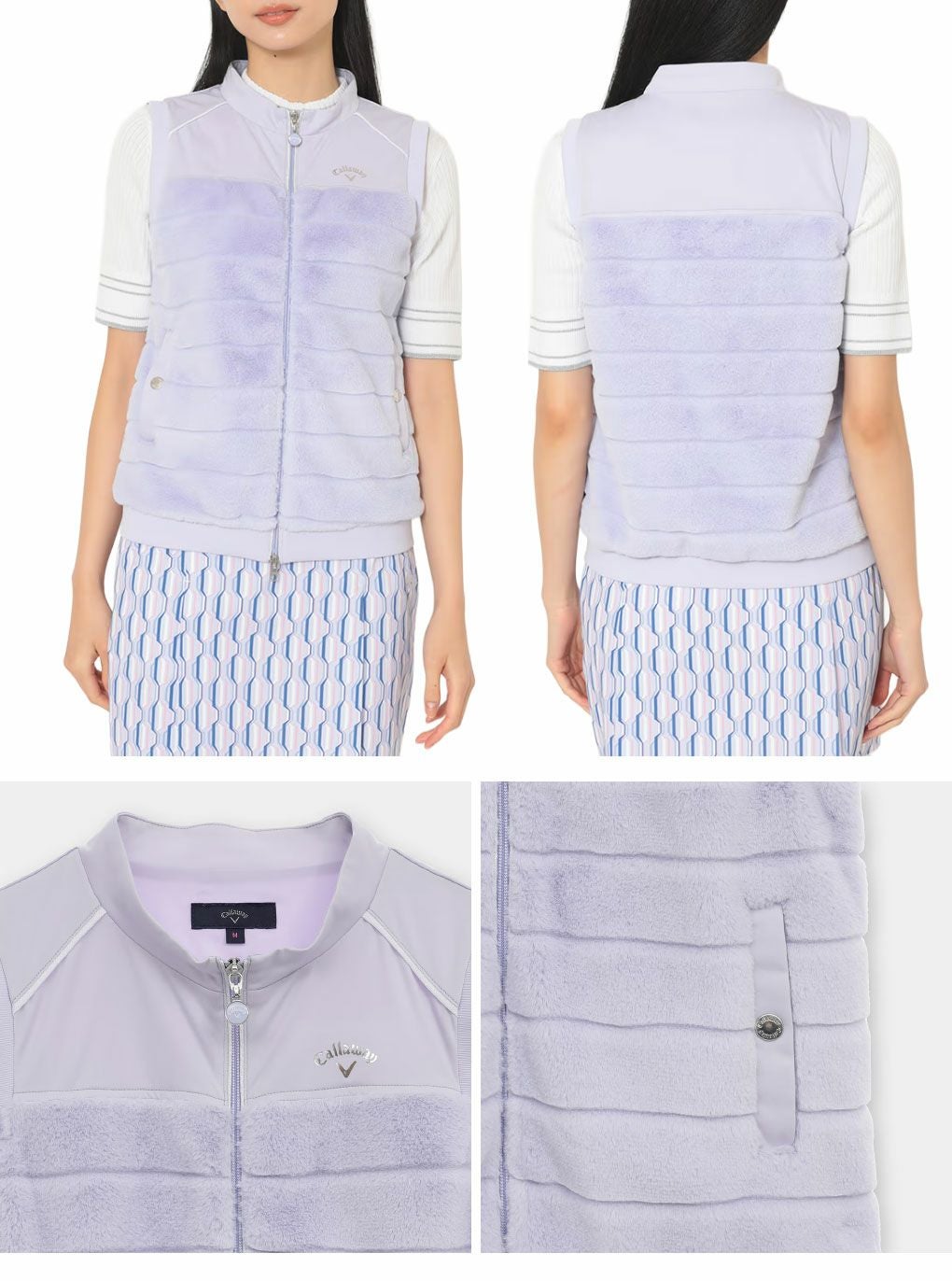 キャロウェイファーベストC25216201レディースゴルフウェア2025秋冬モデルCallaway日本正規品