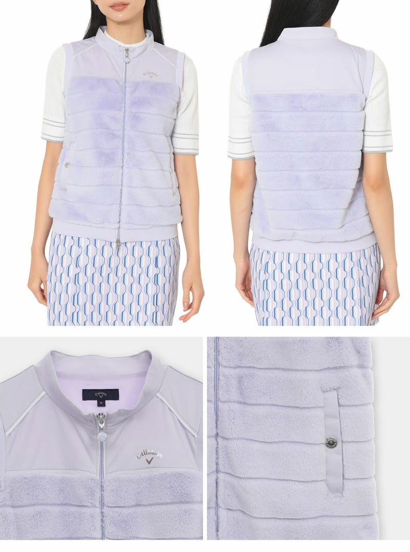 キャロウェイファーベストC25216201レディースゴルフウェア2025秋冬モデルCallaway日本正規品