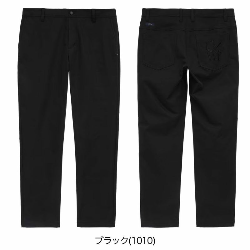 キャロウェイストレッチツイルパンツC25226100メンズゴルフウェアゴルフ2025秋冬モデル日本正規品