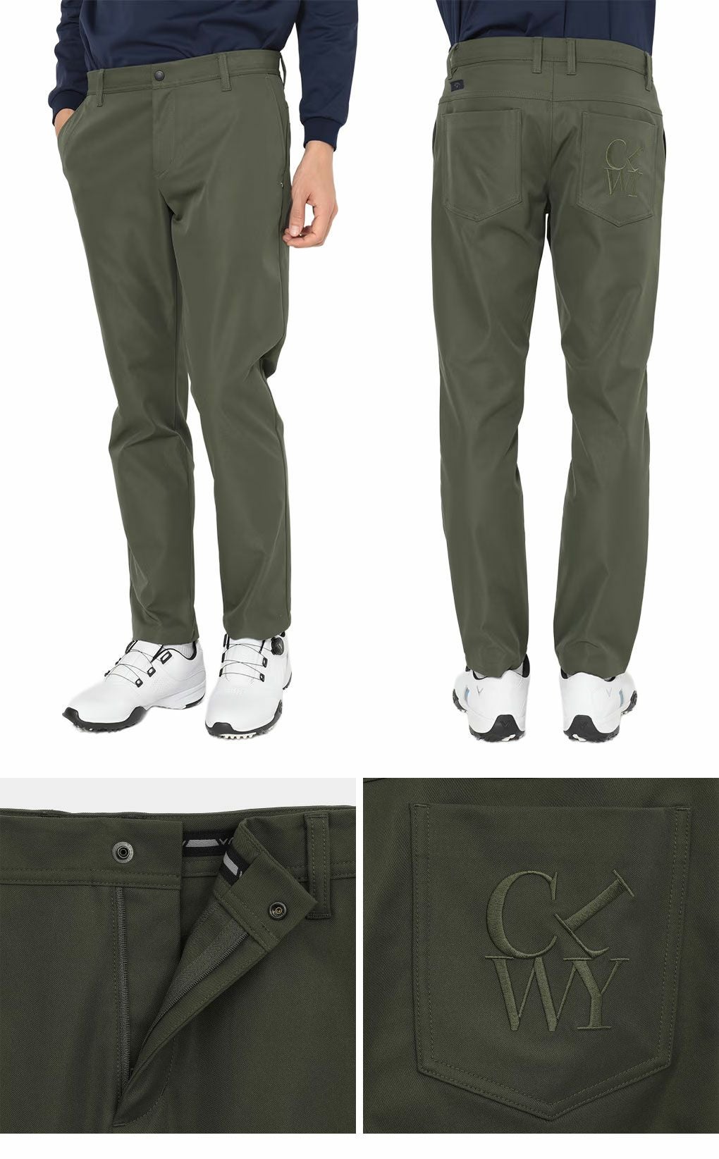 キャロウェイストレッチツイルパンツC25226100メンズゴルフウェアゴルフ2025秋冬モデル日本正規品