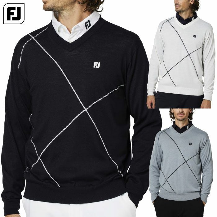 フットジョイセーターFJ-F25-M08メンズゴルフウェアFOOTJOY2025秋冬モデル日本正規品