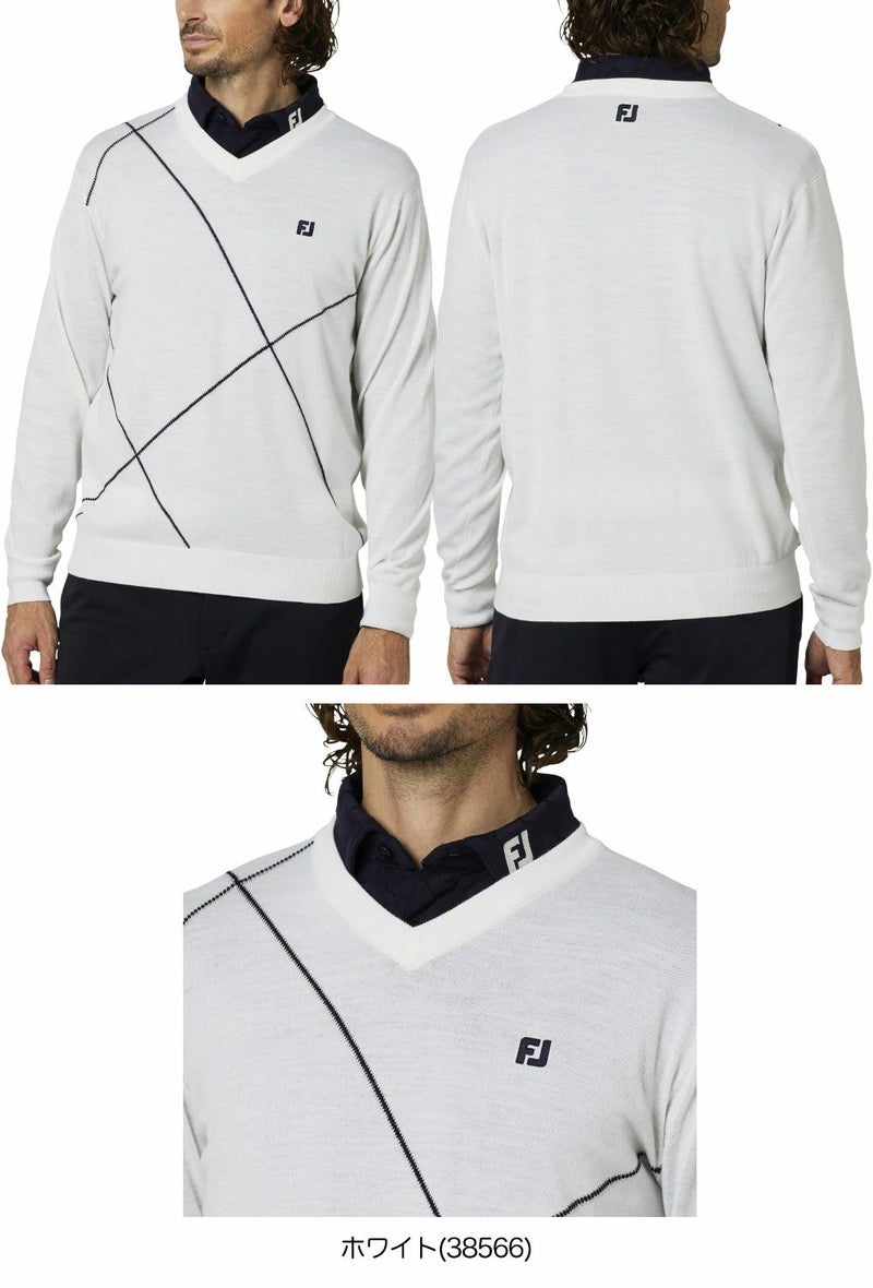 フットジョイセーターFJ-F25-M08メンズゴルフウェアFOOTJOY2025秋冬モデル日本正規品