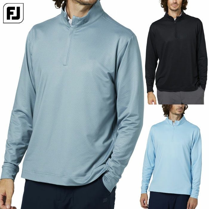 フットジョイクォータージッププルオーバーFJ-F25-M10メンズゴルフウェアFOOTJOY2025秋冬モデル日本正規品