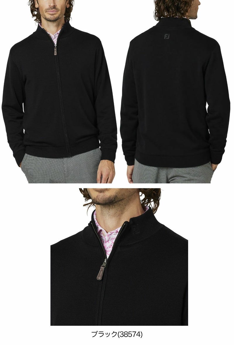 フットジョイ防風ライニングフルジップセーターFJ-F25-O10メンズゴルフウェアFOOTJOY2025秋冬モデル日本正規品
