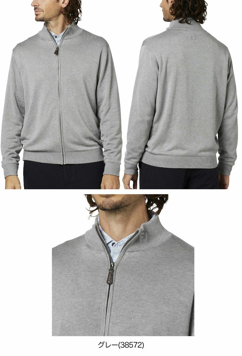 フットジョイ防風ライニングフルジップセーターFJ-F25-O10メンズゴルフウェアFOOTJOY2025秋冬モデル日本正規品