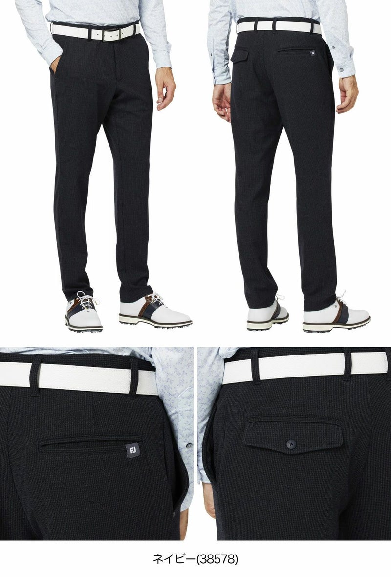 フットジョイ起毛千鳥格子柄パンツFJ-F25-P06メンズゴルフウェアFOOTJOY2025秋冬夏モデル日本正規品