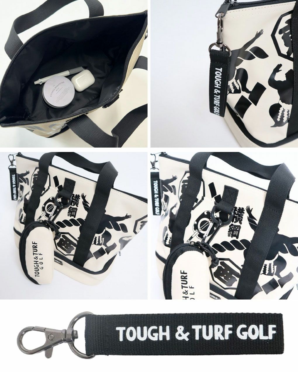 タフアンドターフTOUGH&TURFGOLFミニトートバッグ
