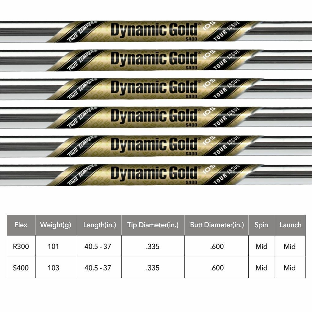 トゥルーテンパー Dynamic Gold 105 TOUR ISSUE アイアン用 スチール