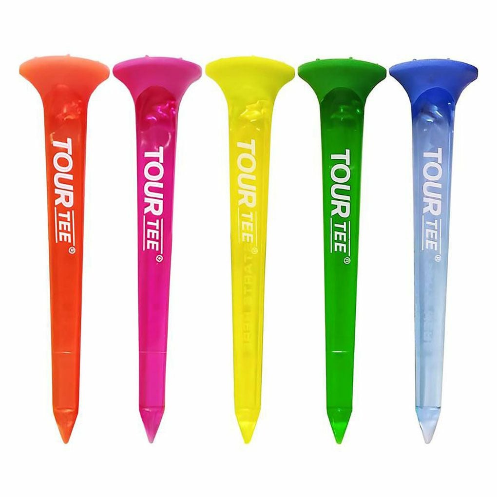 Tour Tee LARGE NEONS T-495 5本入り ツアーティー ゴルフ ティー