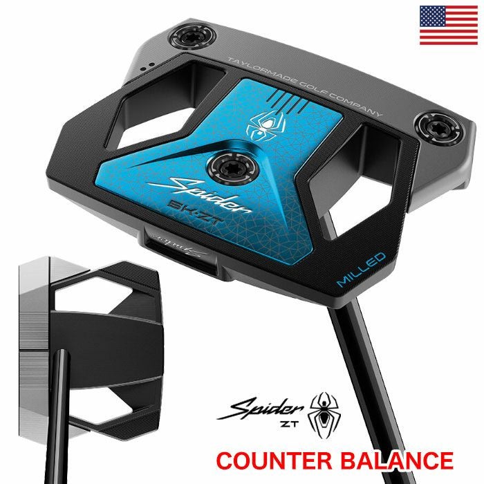 テーラーメイドSpiderZTCOUNTERBALANCEパターメンズ右用スパイダーTaylorMade2025年モデルUSA直輸入品