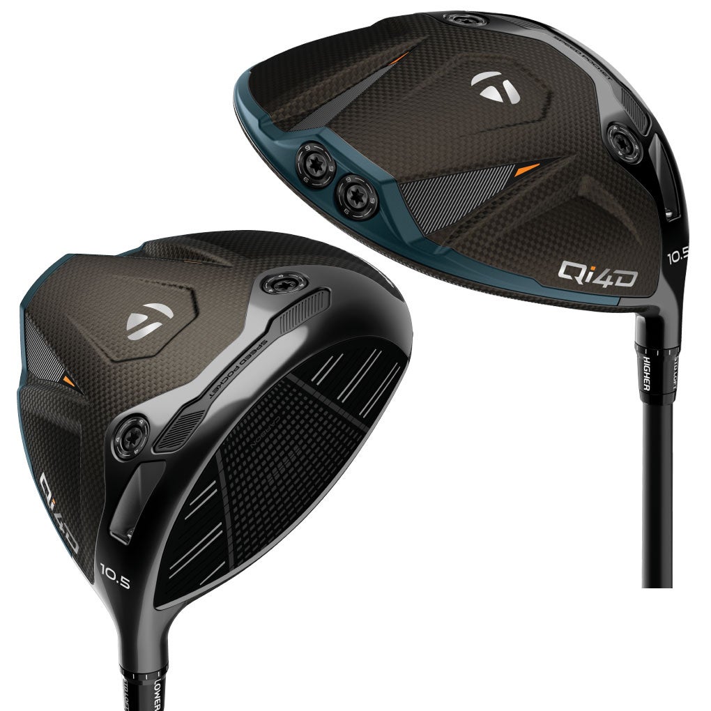 テーラーメイド Qi4D DRIVER ドライバー メンズ 左用 レフティー REAX