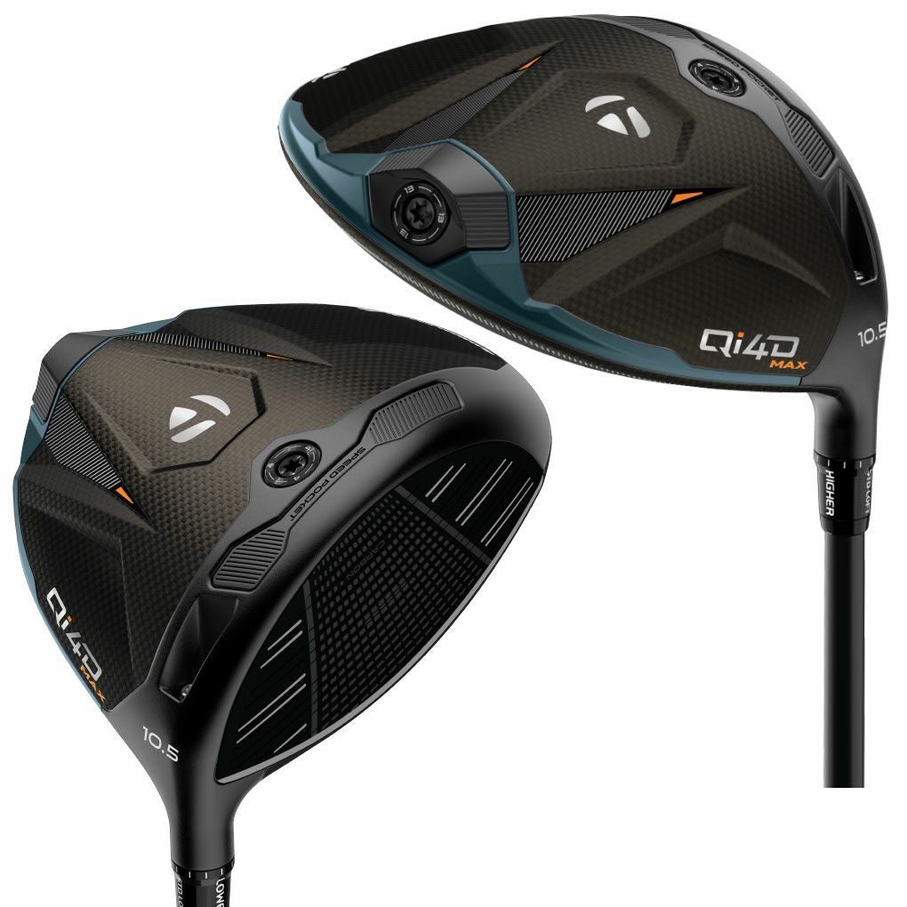 TaylorMade Qi4D MAX ドライバー REAX MR50日本正規品 テーラーメイド Qi4D MAX DRIVER ドライバー メンズ 右用 REAX MR50