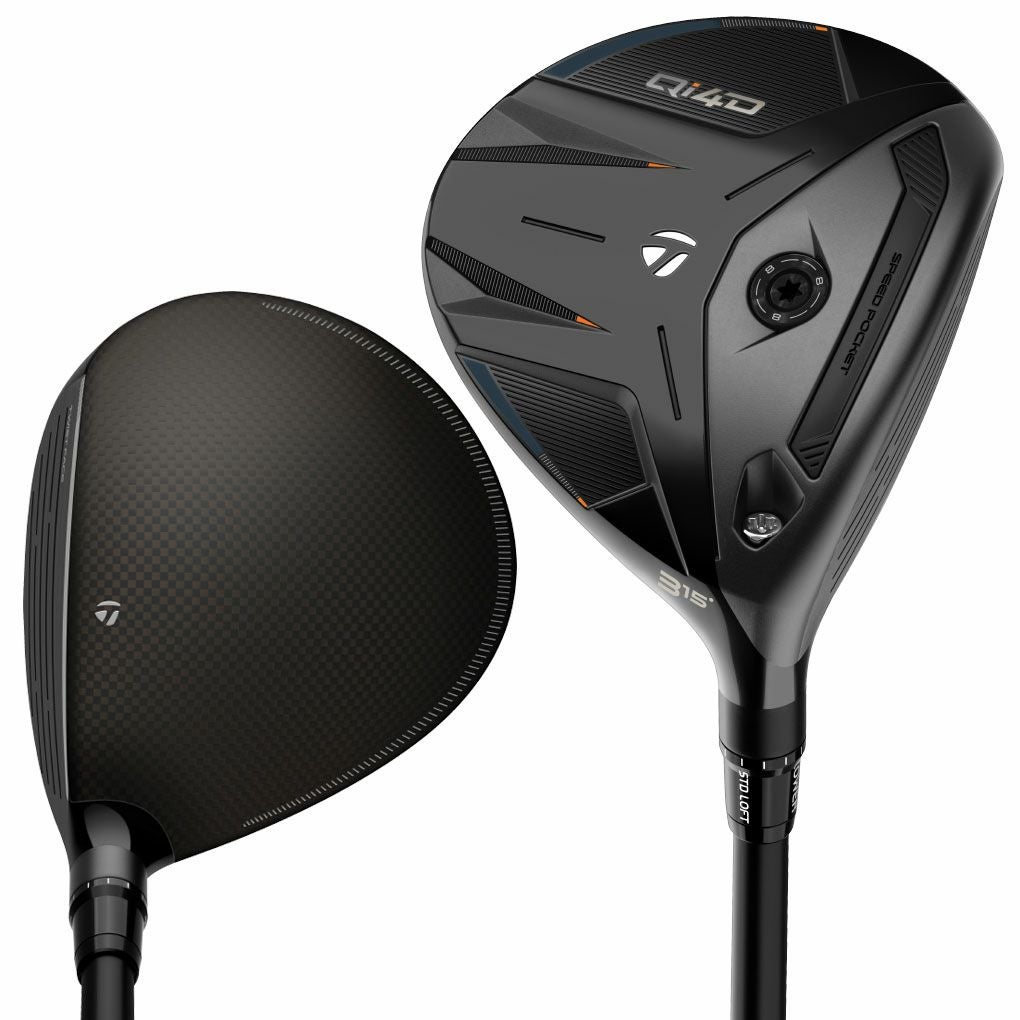 テーラーメイド Qi4D フェアウェイウッド メンズ 左用 レフティー REAX