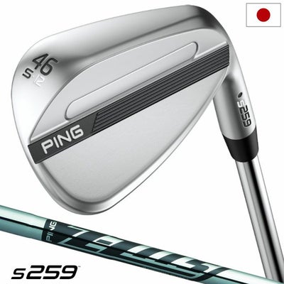 PINGピンs259ウェッジメンズ右用スチールシャフト2026年モデル日本正規品