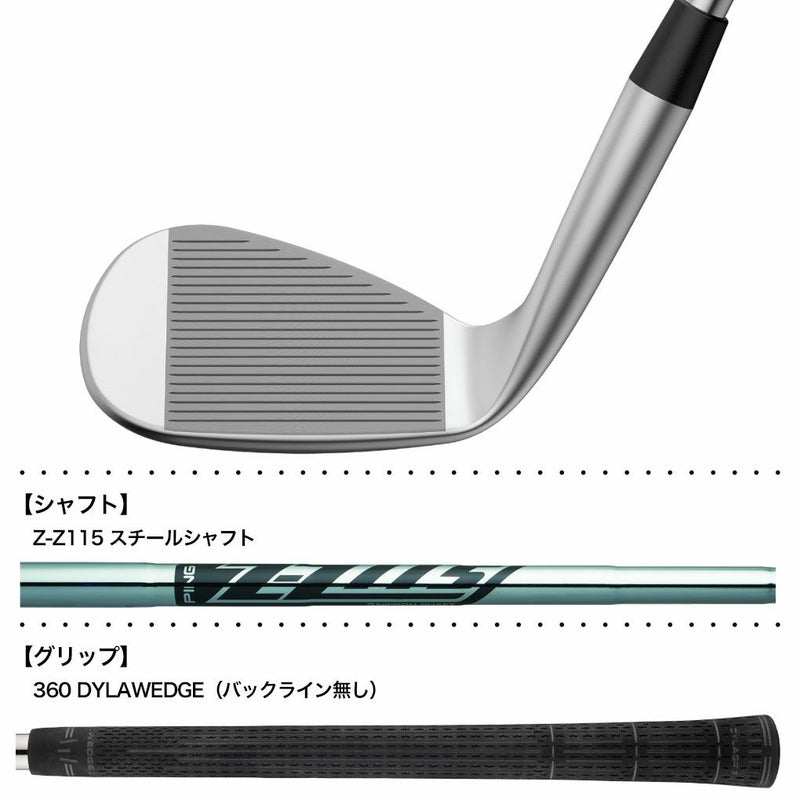 PINGピンs259ウェッジメンズ右用スチールシャフト2026年モデル日本正規品