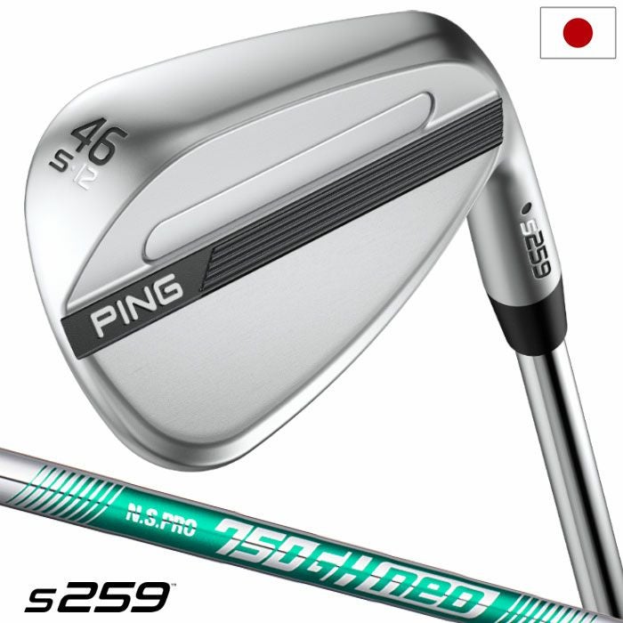 PING ピン s259 ウェッジ メンズ 右用 N.S.PRO 750GH neo スチール