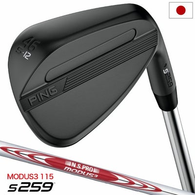 PINGピンs259MIDNIGHTウェッジメンズ右用スチールシャフト2026年モデル日本正規品