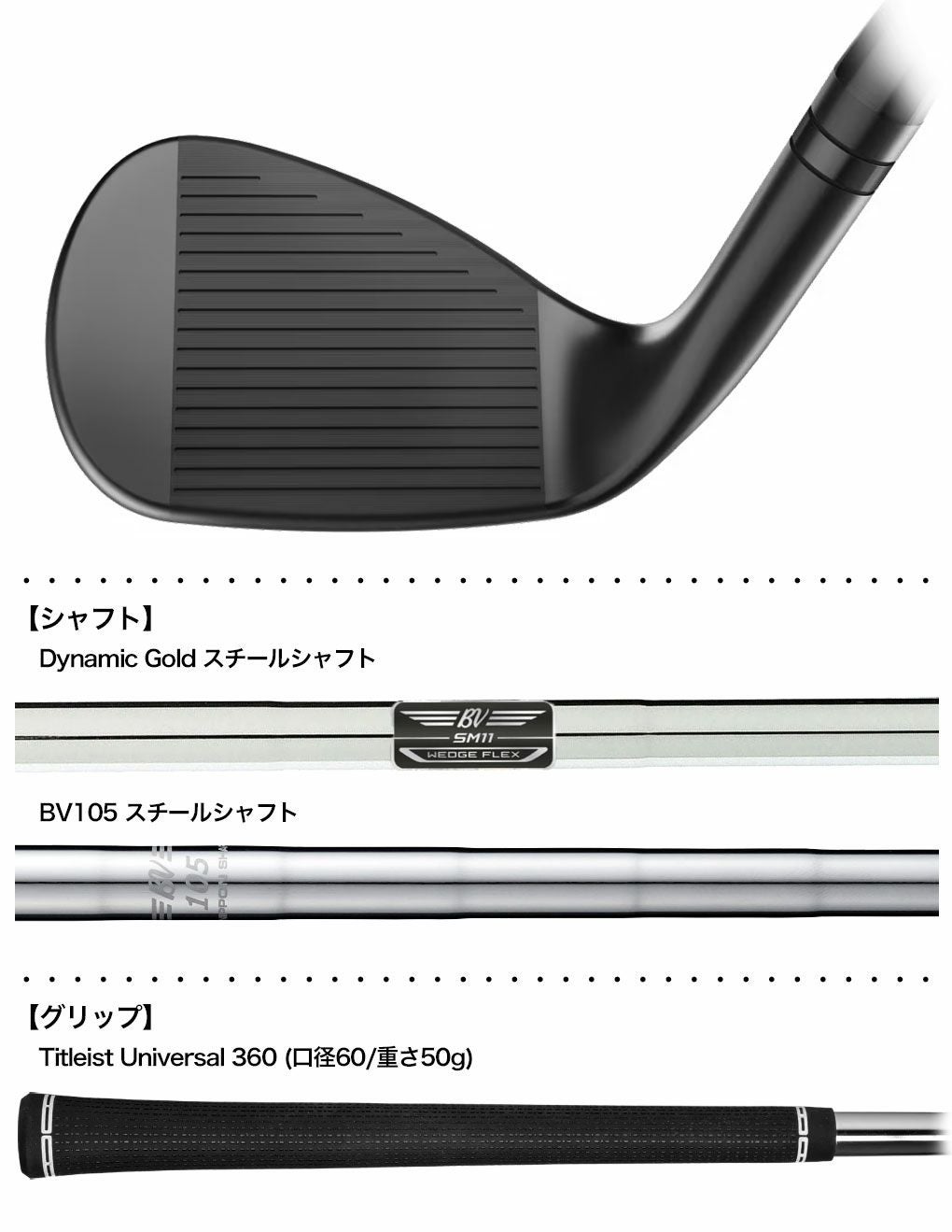 【マッキーさん】専用　タイトリスト　2枚 2/20(金)発売】タイトリスト Vokey SM11 ウェッジ メンズ 右用