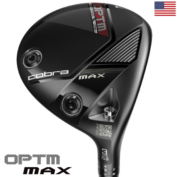 コブラ2026OPTMMAXフェアウェイウッドメンズ右用カーボンシャフト装着USA直輸入品