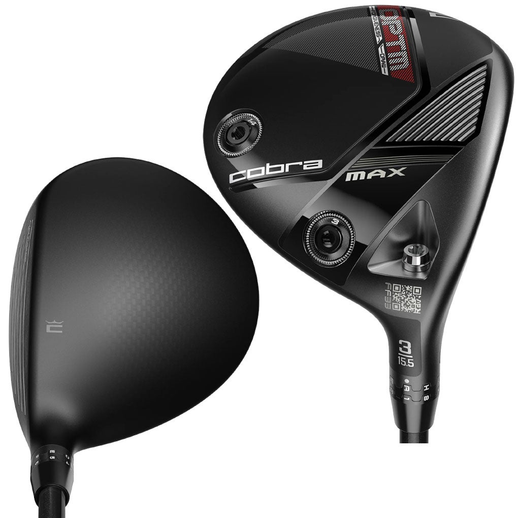 半インチカット 1ラウンドほぼ新品 Cobra MAXフェアウェイウッド3W コブラ 2026 OPTM MAX Fairway フェアウェイウッド メンズ 右用 MCA