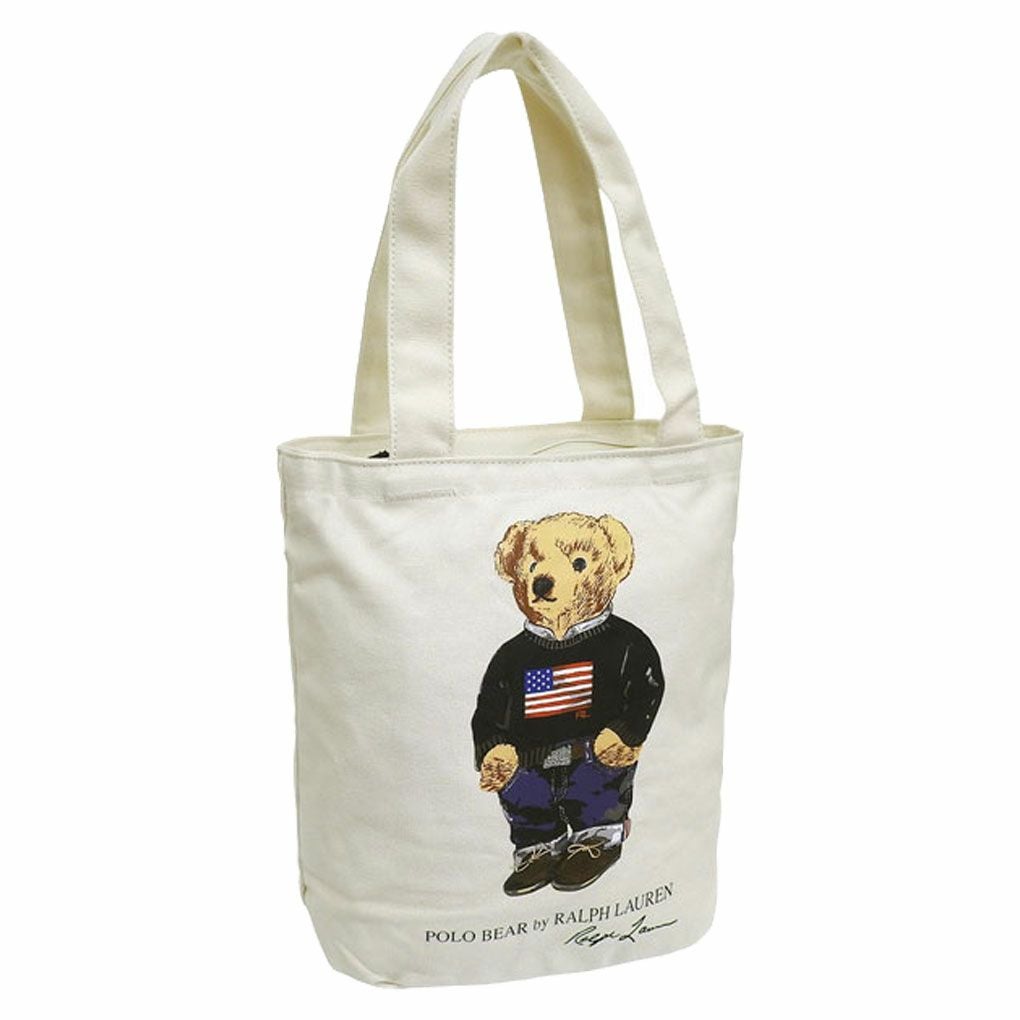 ラルフローレンバッグメンズレディーストートバッグコットントートナチュラル9AR021W3YRALPHLAURENA4対応