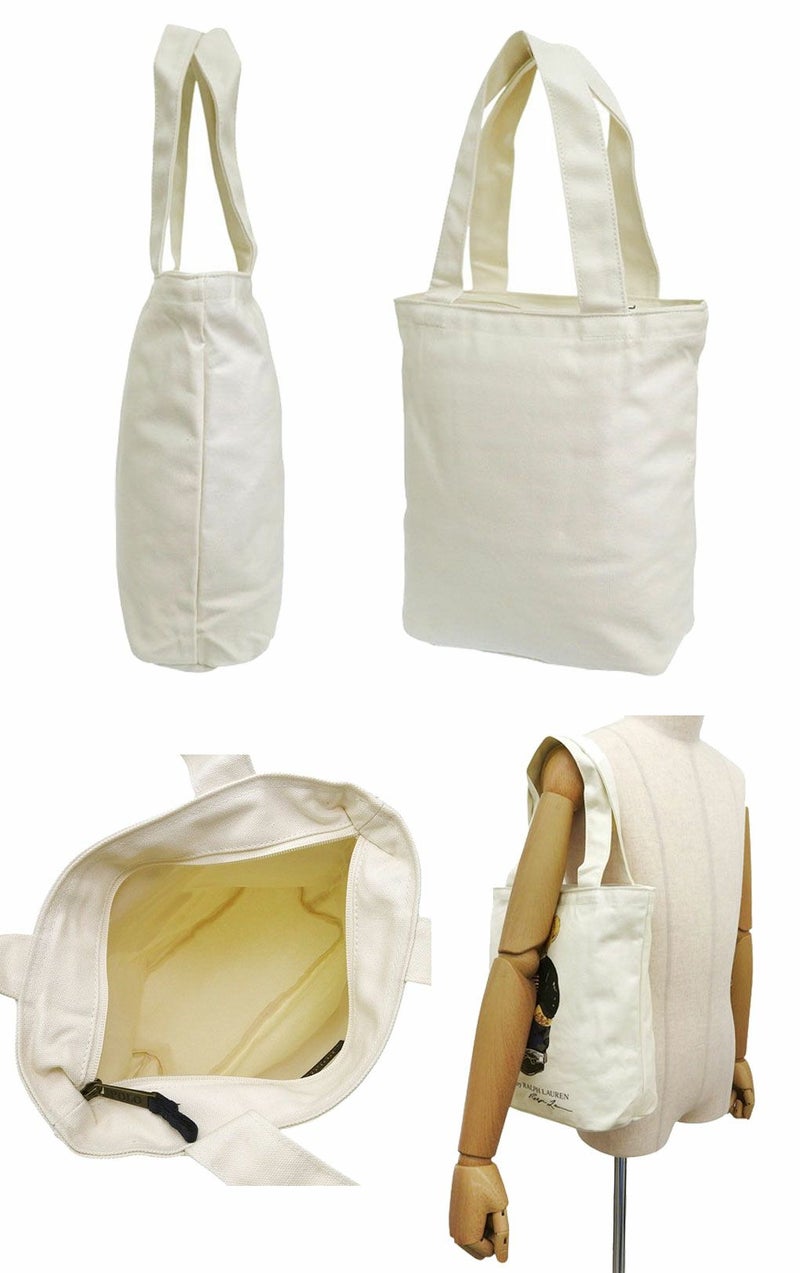 ラルフローレンバッグメンズレディーストートバッグコットントートナチュラル9AR021W3YRALPHLAURENA4対応