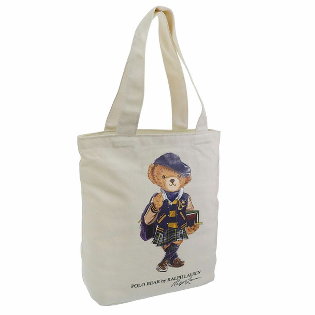 ラルフローレンバッグメンズレディーストートバッグコットントートナチュラル9AR021J9GLPHLAURENA4対応