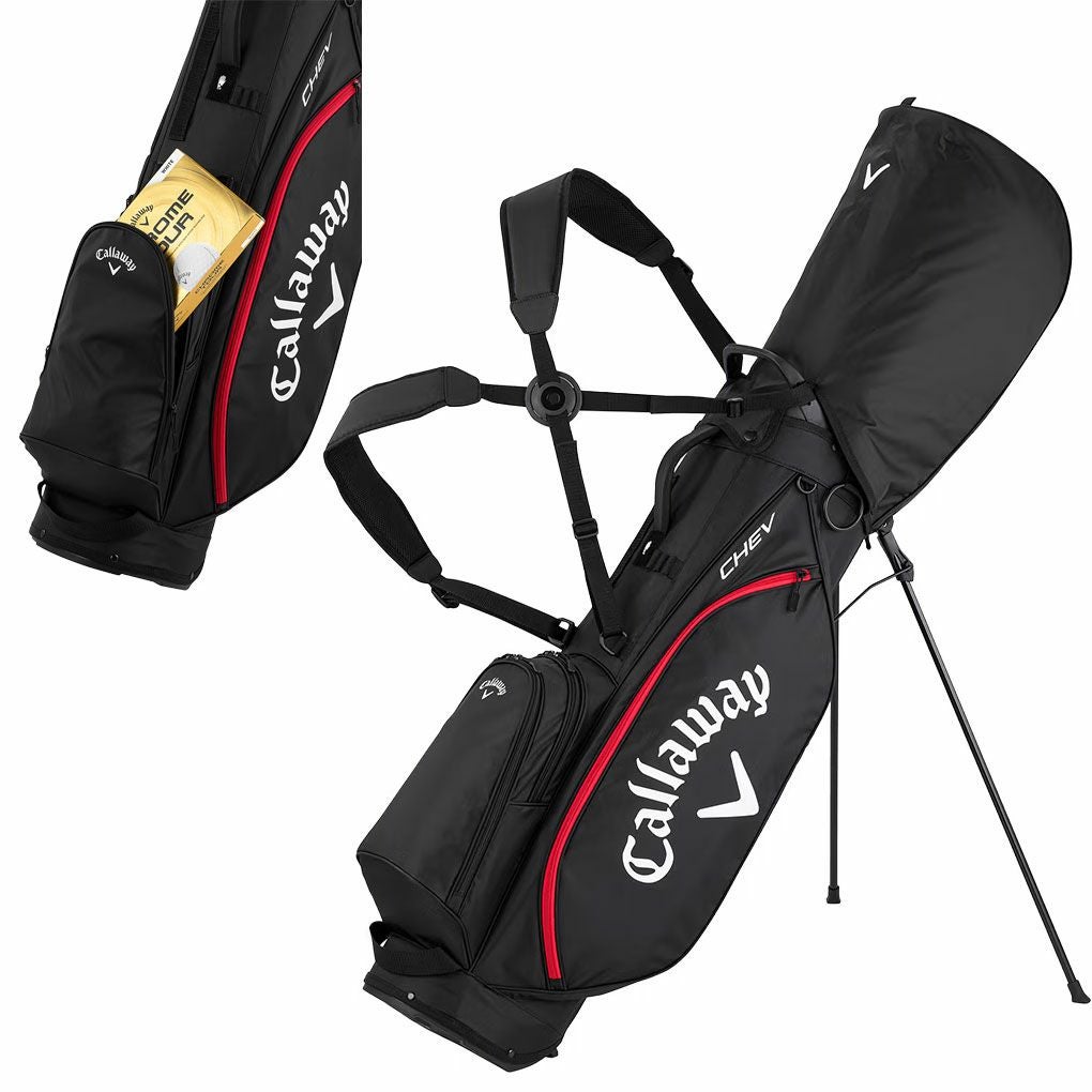 レア　キャロウェイ CHEV スタンド式キャディバッグ 9.0型 口枠7分割 キャロウェイ キャディバッグ Callaway シェブ スタンド 26 JM 9.0型