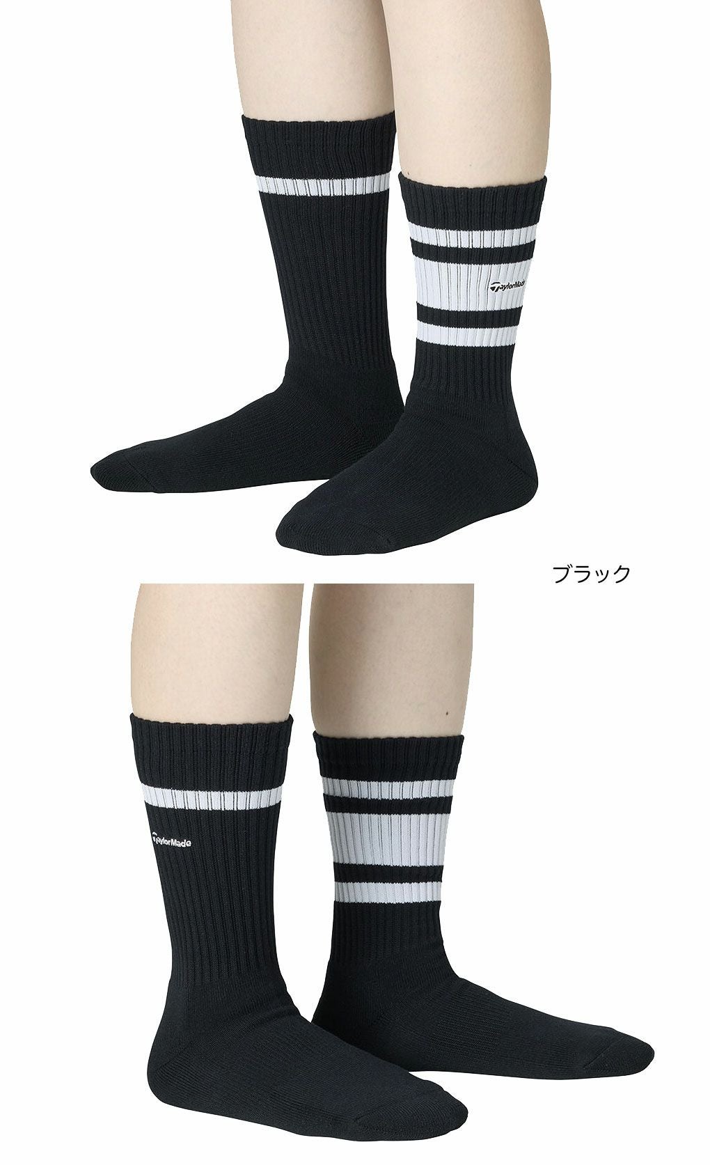 テーラーメイドラインドクルーソックスTL715レディース靴下SOCKS2026春夏モデルTaylorMade日本正規品