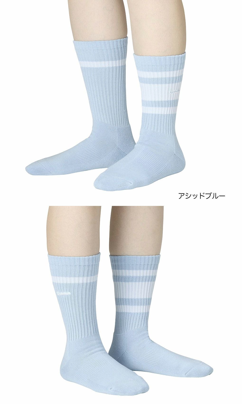 テーラーメイドラインドクルーソックスTL715レディース靴下SOCKS2026春夏モデルTaylorMade日本正規品
