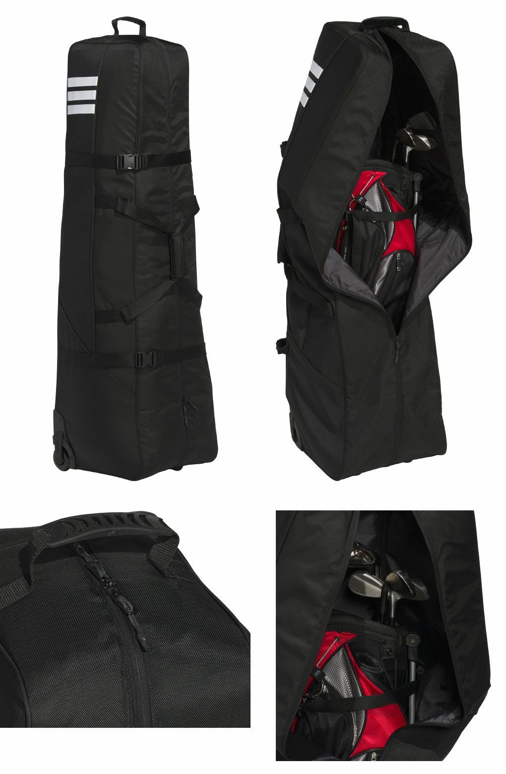 アディダストラベルキャディバッグケースKSI73ゴルフ2026年モデルadidas日本正規品