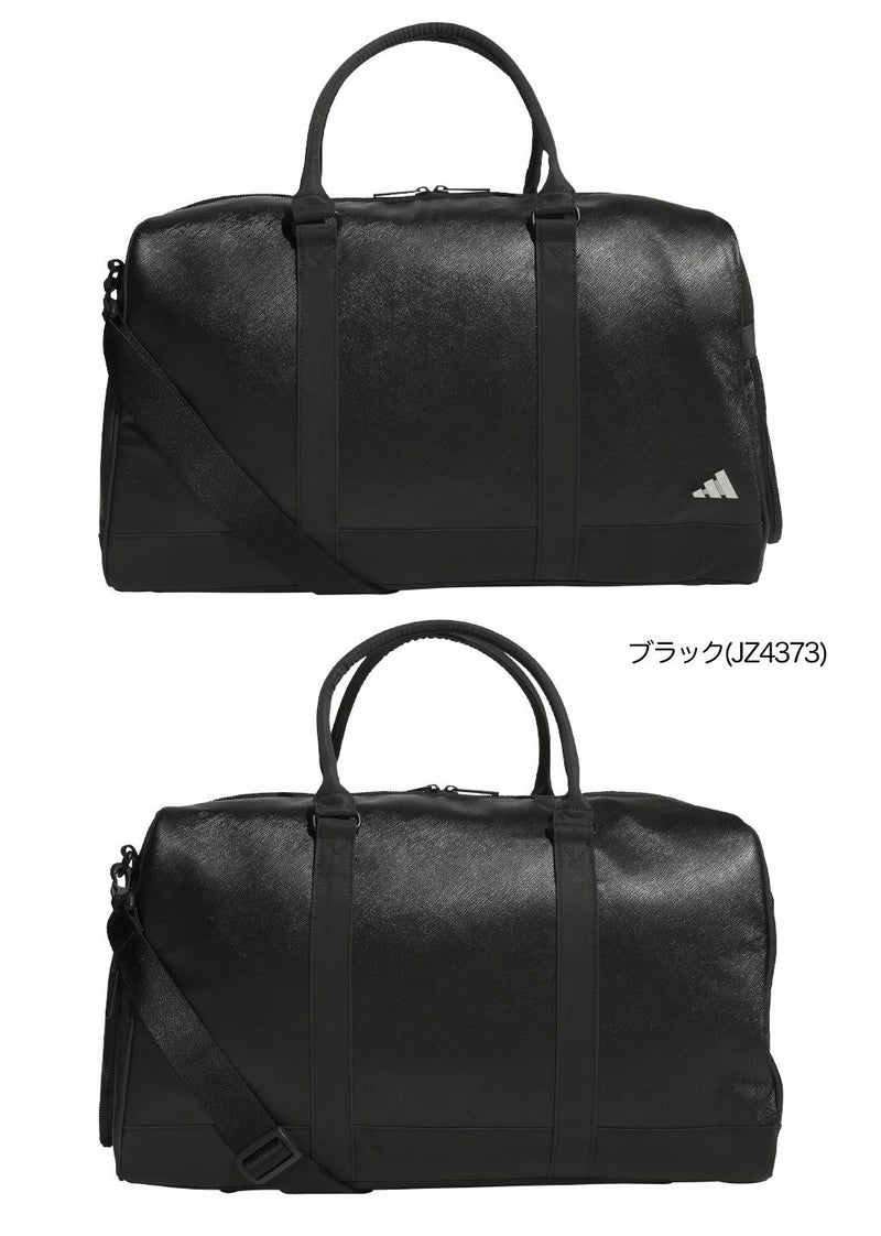 アディダス合成皮革メタルロゴボストンバッグMGV95ゴルフ2026年モデルadidas日本正規品